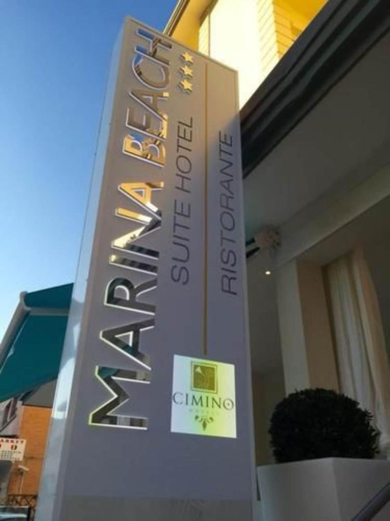 Marina Beach Suite Hotel Rimini Kültér fotó